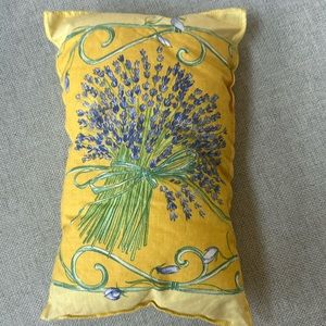 Small accent pillow. Reversible